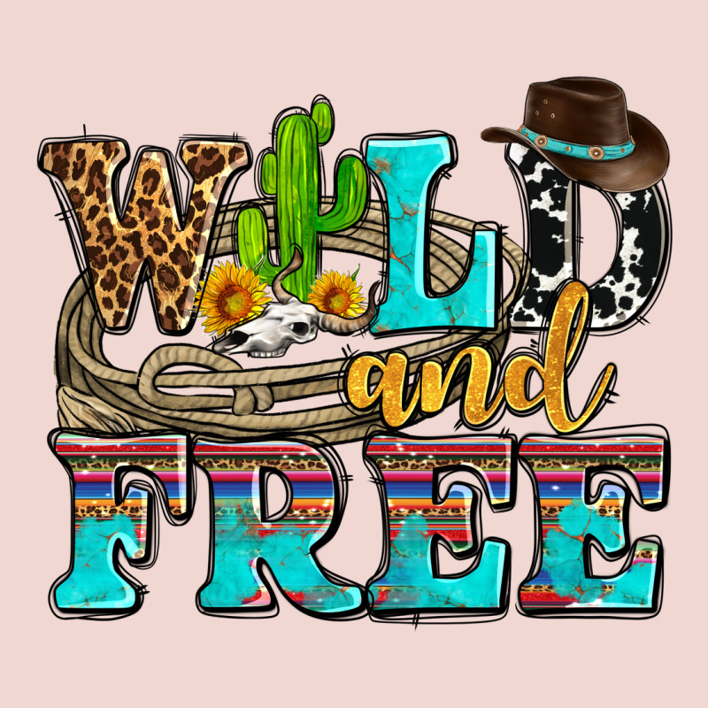 Wild And Free With Cactus Premium Sweatshirt by AdoDesignShop | Teevron