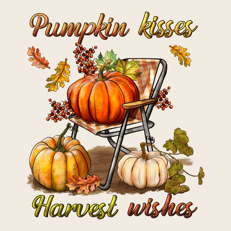 Pumpkin Kisses Harvest Wishes Premium Sweatshirt by BundleAndBundleShop | Teevron