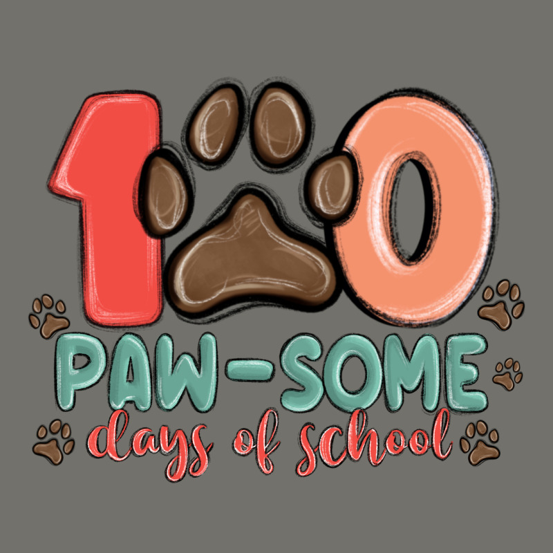 100 Pawsome Days Of School Premium Hoodie by MaliasSmallBusiness | Teevron