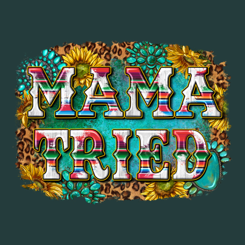 Western Mama Tried With Sunflowers And Gemstone Classic Tee by texasbilliewilder | Teevron