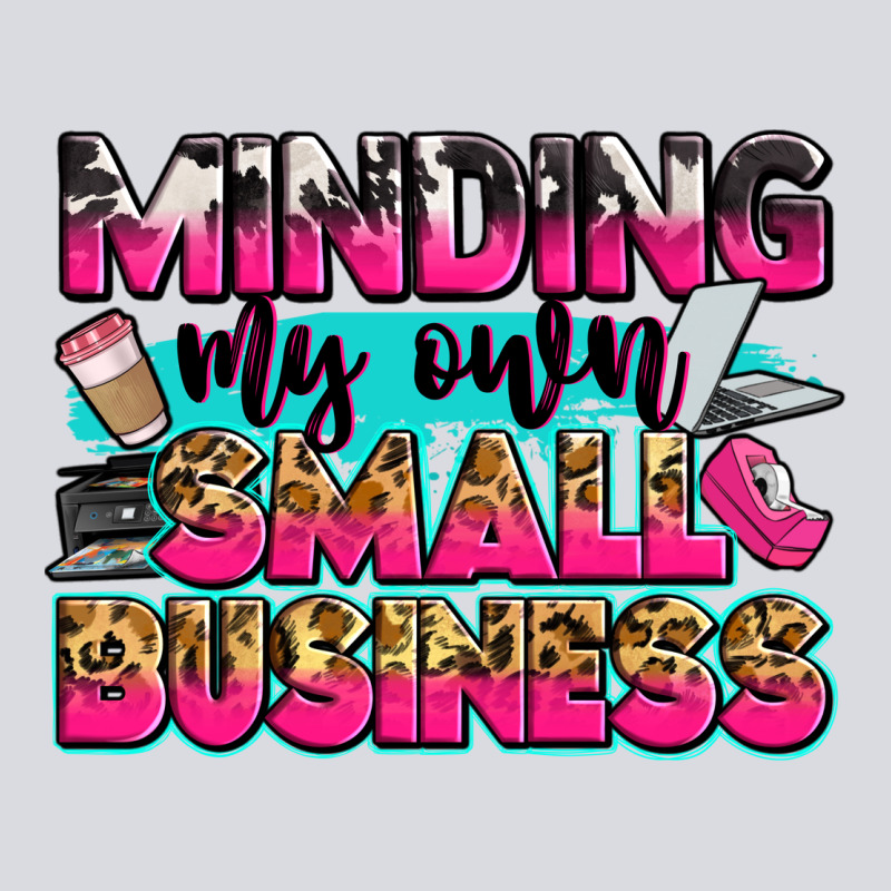 Minding My Own Small Business Zipper Hoodie by Zillion Design Studio | Teevron