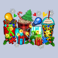 Autism Christmas Coffee Cups Long Sleeve Tee | Teevron
