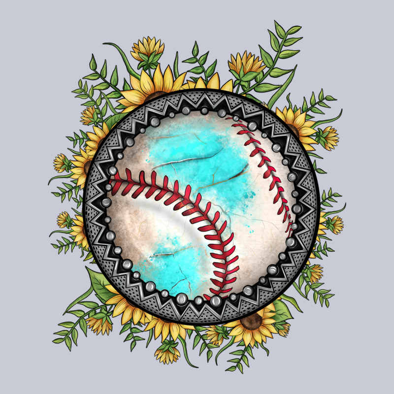 Baseball Gemstone Sunflower Heavyweight Hoodie by JahusDesignShop | Teevron