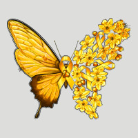 Flowers And Childhood Cancer Ribbon Butterfly Zipper Hoodie | Teevron