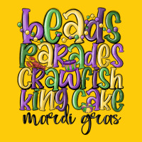 Beads Parades Crawfish King Cake Mardi Gras Premium Hoodie | Teevron