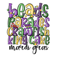 beads parades crawfish king cake mardi gras | Teevron