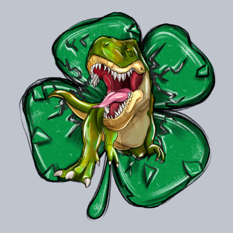 Dinosaur St Patricks Day Premium Hoodie by MaliasSmallBusiness | Teevron