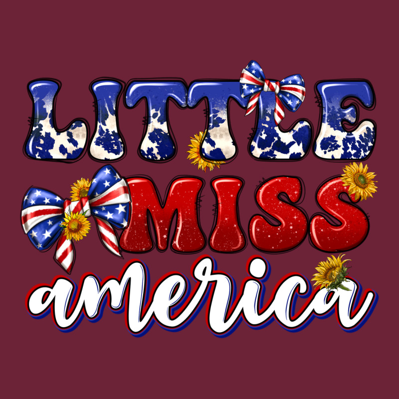 Little Miss America Long Sleeve Tee by texasbilliewilder | Teevron