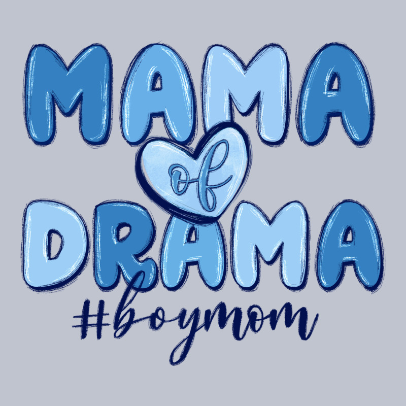 Mama Of Drama Boy Mom Premium Hoodie by MaliasSmallBusiness | Teevron