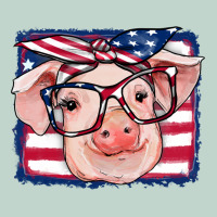 American Flag Pig Zipper Hoodie | Teevron