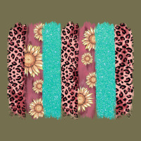 Valentine's Day Floral Leopard Brushstroke Vintage Hoodie | Teevron