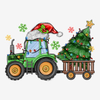 Christmas Tractor Urban Hoodie | Teevron