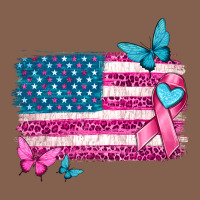 American Flag Breast Cancer With Ribbon Zipper Hoodie | Teevron
