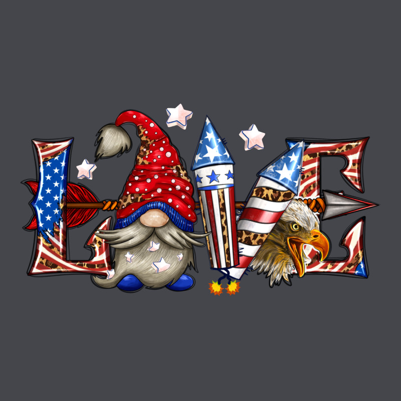 Love 4th July With Gnome Billie Wilder Long Sleeve Tee by texasbilliewilder | Teevron