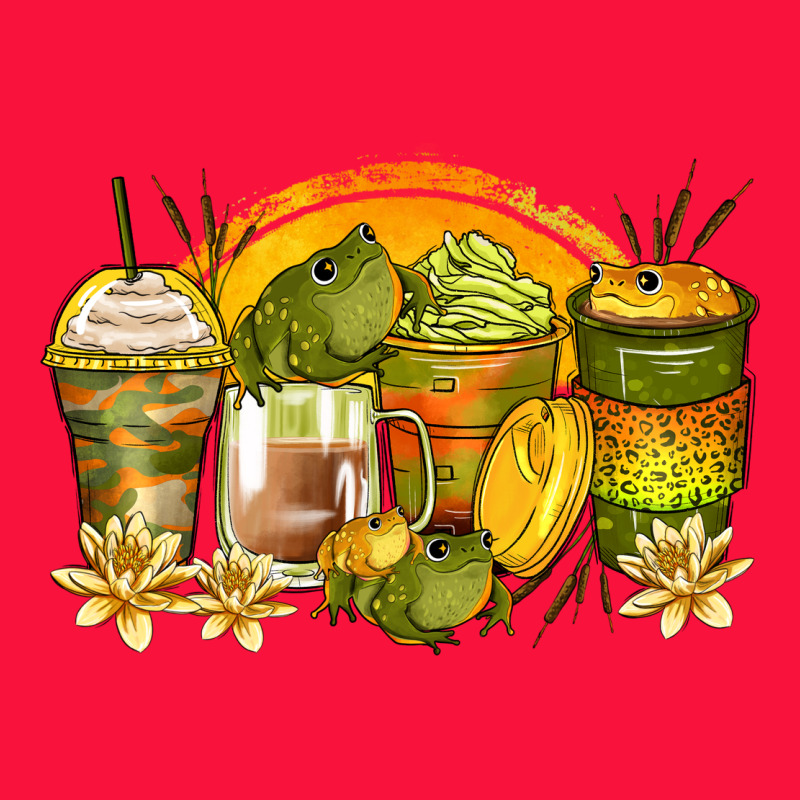 Frog Coffee Cups Classic Tee by Zillion Design Studio | Teevron