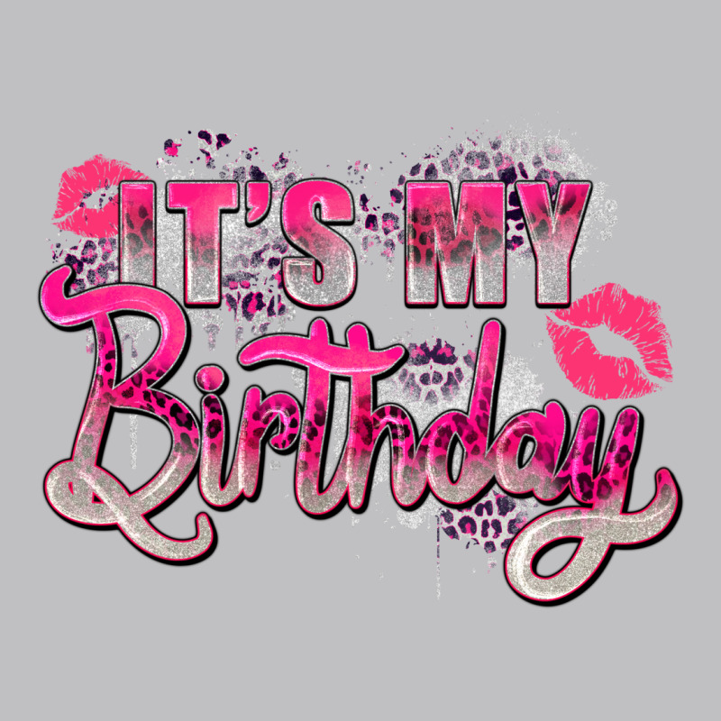 Pink Its My Birthday Long Sleeve Tee by Zillion Design Studio | Teevron