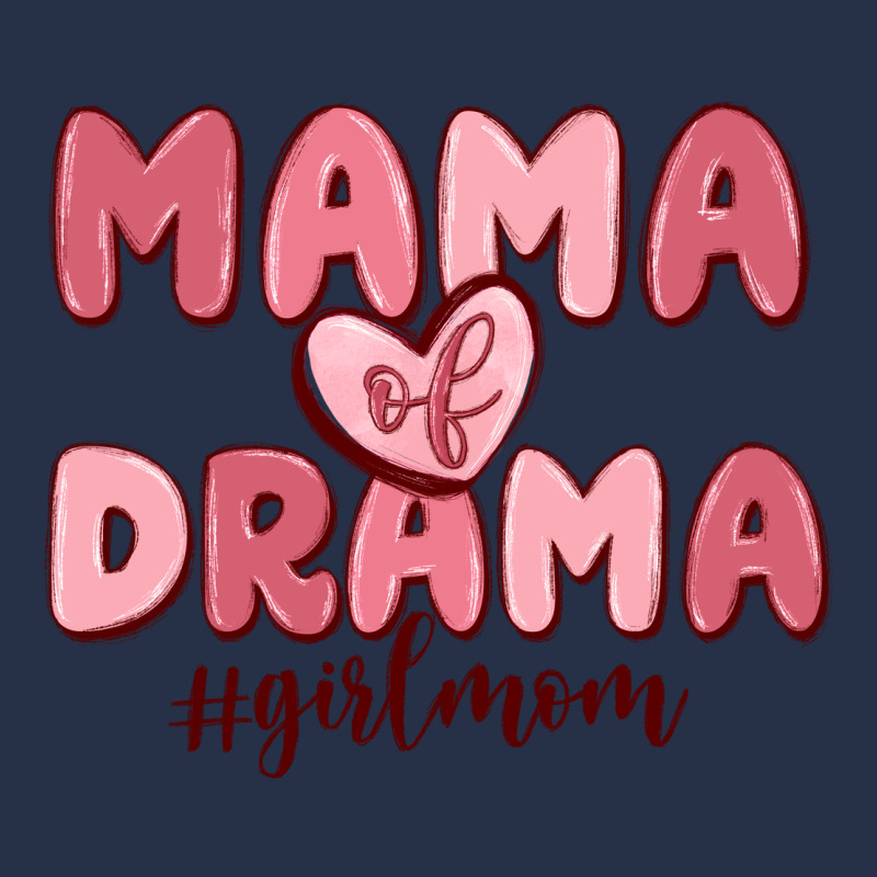 Mama Of Drama Girl Mom Premium Hoodie by MaliasSmallBusiness | Teevron