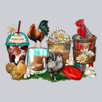 Rooster Coffee Cups Classic Tee | Teevron