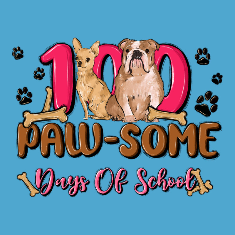 100 Paw Some Days Of School Premium Hoodie by MaliasSmallBusiness | Teevron