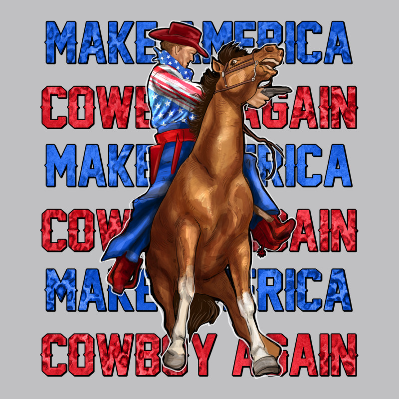 Make America Cowboy Again Long Sleeve Tee by texasbilliewilder | Teevron
