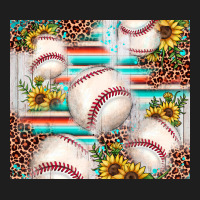 Baseball Leopard Sunflower Heavyweight Hoodie | Teevron