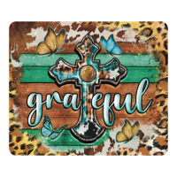 Grateful Cross Mousepad Classic Tee | Teevron