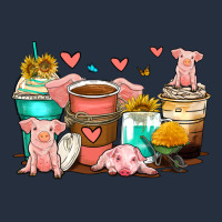 Pigs Coffee Cups Zipper Hoodie | Teevron