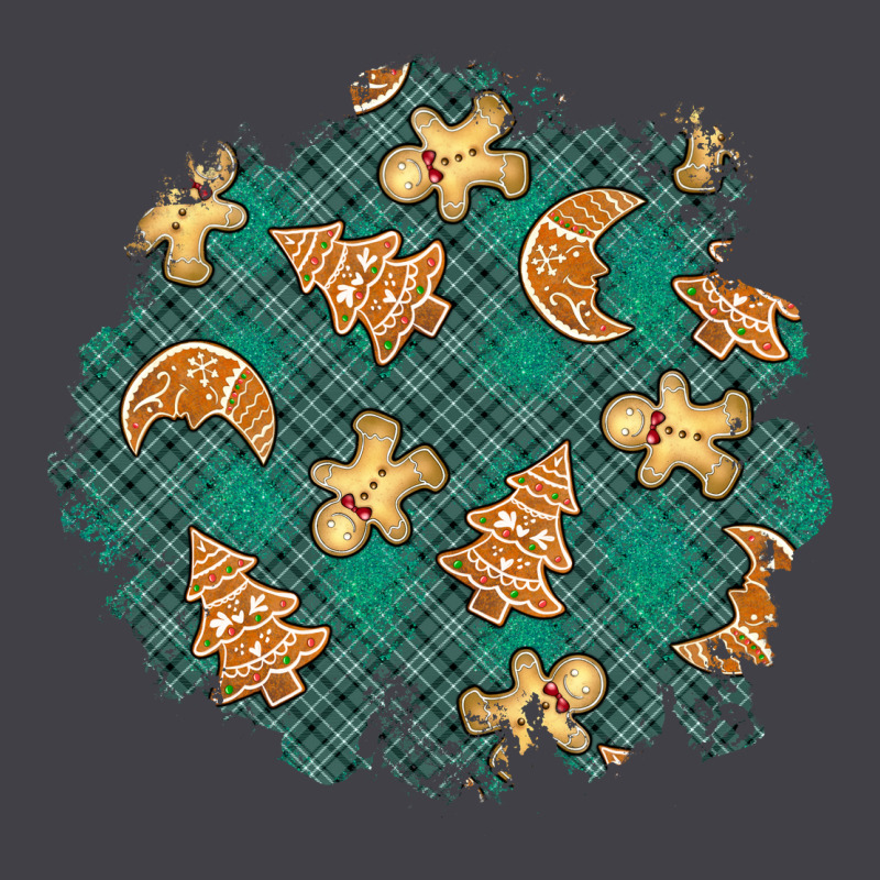 Christmas Gingerbread Cookies Patch Heavyweight Hoodie by BundleAndBundleShop | Teevron
