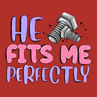 He Fits Me Perfectly Premium Hoodie | Teevron