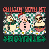 Chillin With My Snowmies Vintage Tee | Teevron