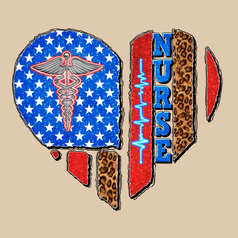 4th Of July Nurse Heart Flag Classic Tee by texasbilliewilder | Teevron