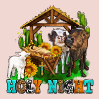 Holy Nıght Cows And Sunflowers Premium Sweatshirt | Teevron