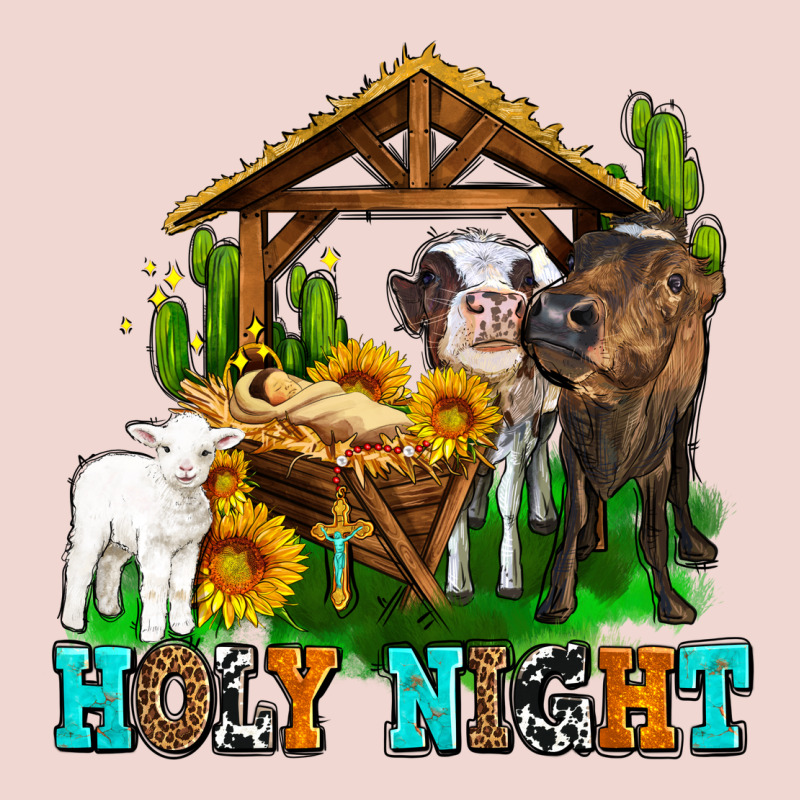 Holy Nıght Cows And Sunflowers Premium Sweatshirt by AdoDesignShop | Teevron