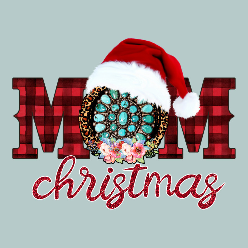 Mom Christmas Heavy Core Tee by CowhideDigitalArt | Teevron