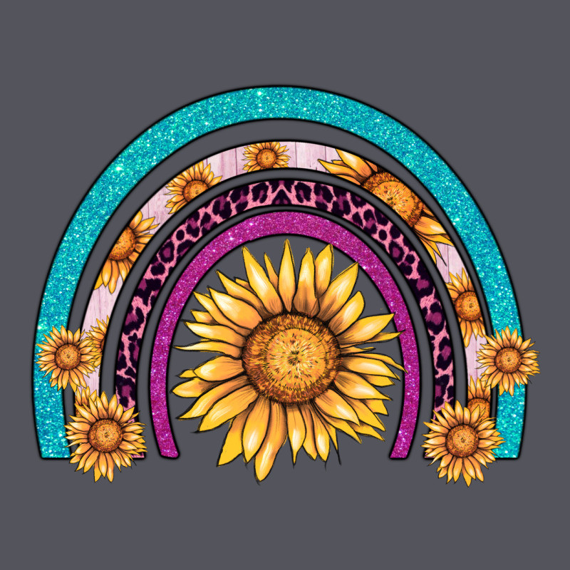 Rainbow Sunflower Vintage Hoodie by AdoDesignShop | Teevron