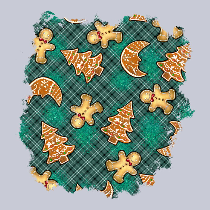 Christmas Gingerbread Cookies Patch Heavyweight Hoodie by BundleAndBundleShop | Teevron