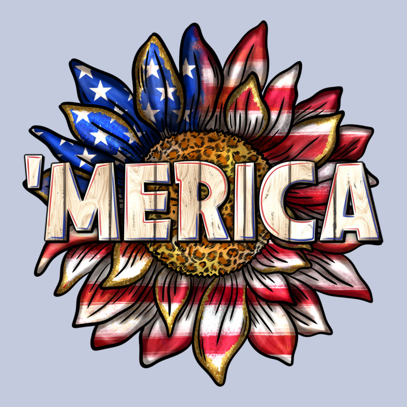 Merica With Sunflower Long Sleeve Tee by texasbilliewilder | Teevron