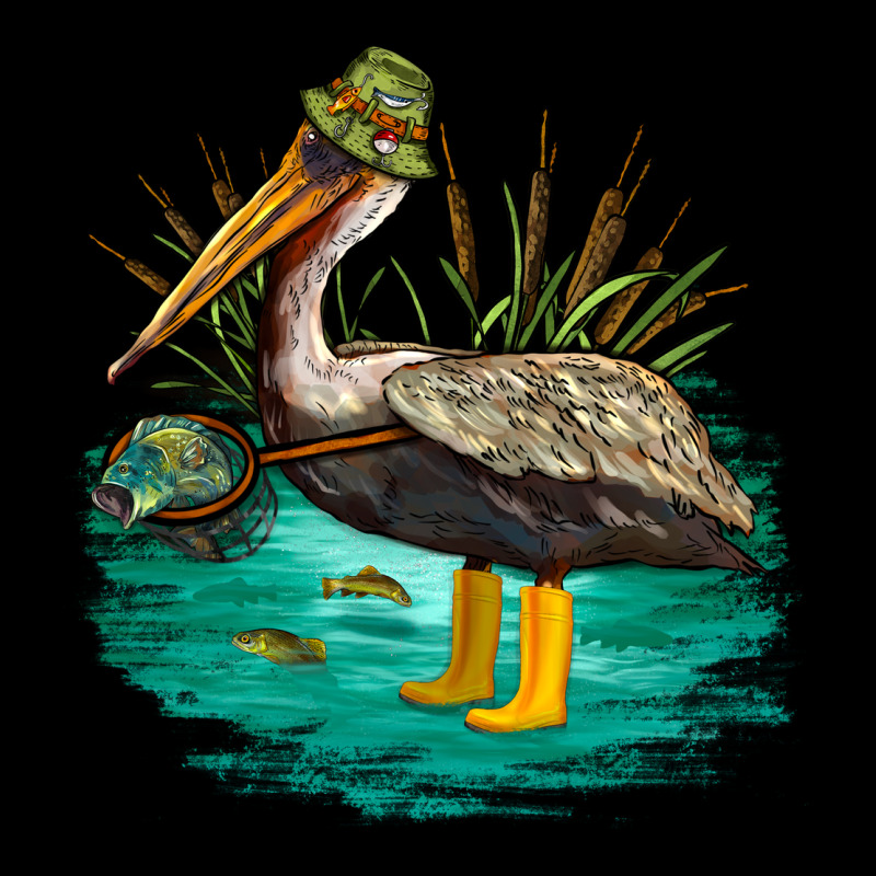 Fishing Pelican Camp Urban Hoodie by NancyCooperArtShop | Teevron