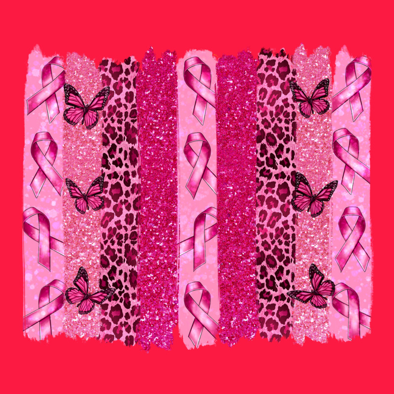 Breast Cancer Brushstrokes Zipper Hoodie by texasbilliewilder | Teevron