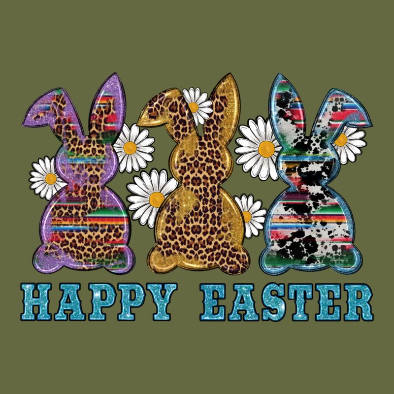 Easter Western Bunnys Happy Easter Long Sleeve Tee by RanaPortraitStore | Teevron