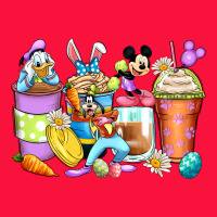 Easter Cartoon Characters Coffee Cups Classic Tee | Teevron