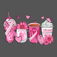 Breast Cancer Coffee Cups Zipper Hoodie | Teevron
