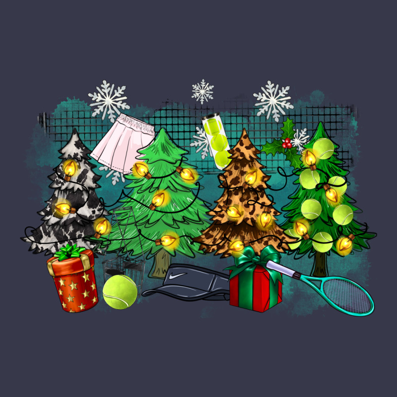 Christmas Trees With Tennis Long Sleeve Tee by Zillion Design Studio | Teevron
