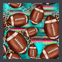 Football Leopard Turquoise Seamless Pattern Heavyweight Hoodie | Teevron