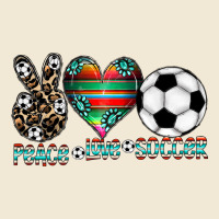 Peace Love Soccer Premium Tee | Teevron