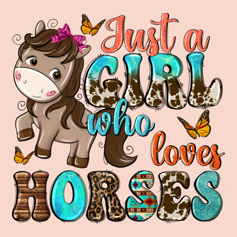 Just A Girl Who Loves Horses Urban Hoodie by NancyCooperArtShop | Teevron