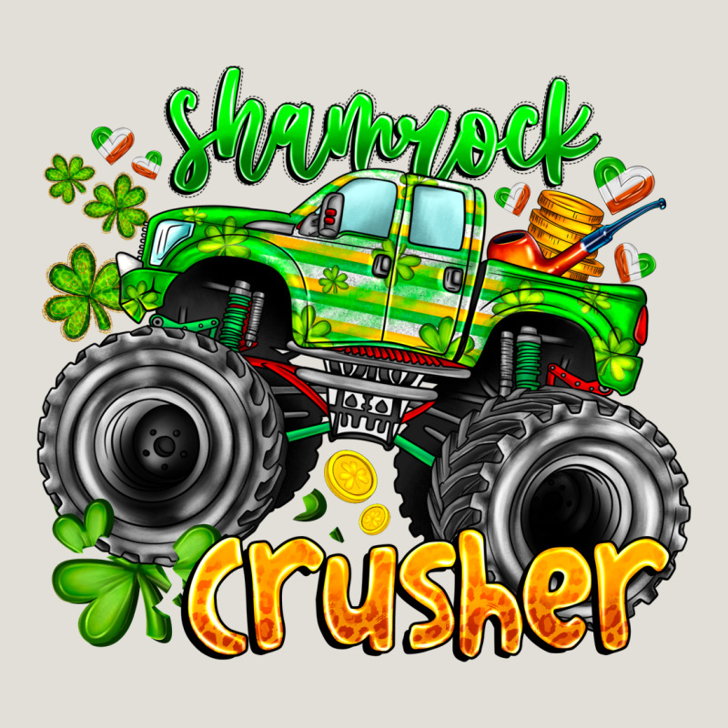 Shamrock Crusher Heavy Core Tee by CowhideDigitalArt | Teevron