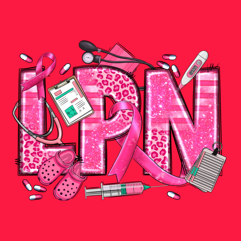 Breast Cancer Lpn Licensed Practical Nurse Zipper Hoodie by texasbilliewilder | Teevron