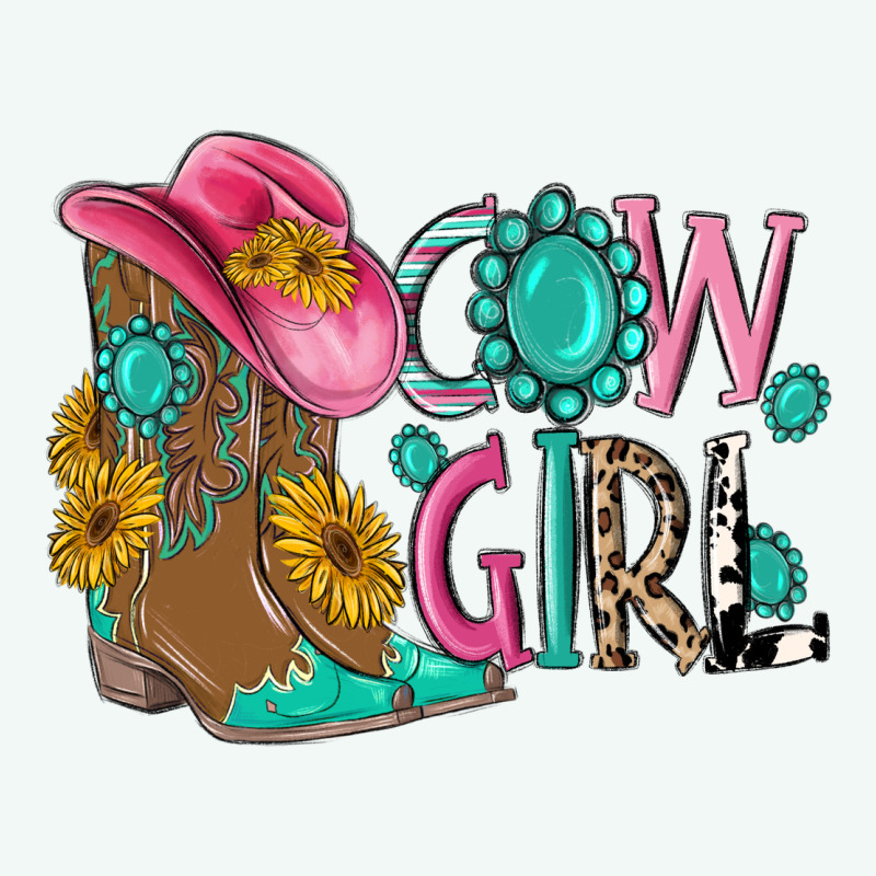 Cow Girl Western Boots Premium Hoodie by MaliasSmallBusiness | Teevron