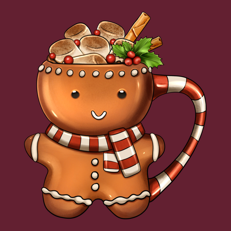 Gingerbread Cookie Man Hot Cocoa Coffee Classic Tee by FaDigitalArtStudio | Teevron